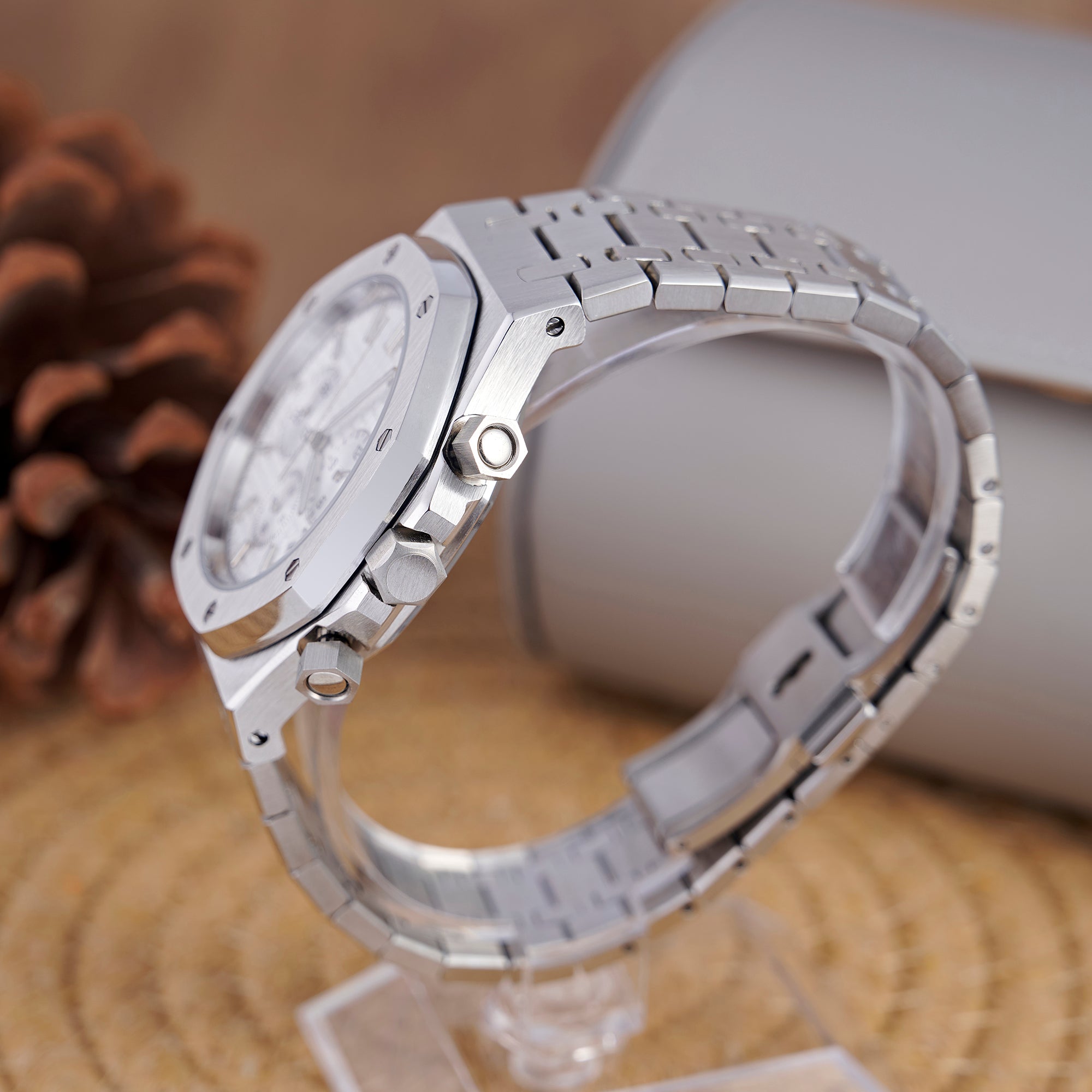 SEIKOAK SILVER WHITE DIAL