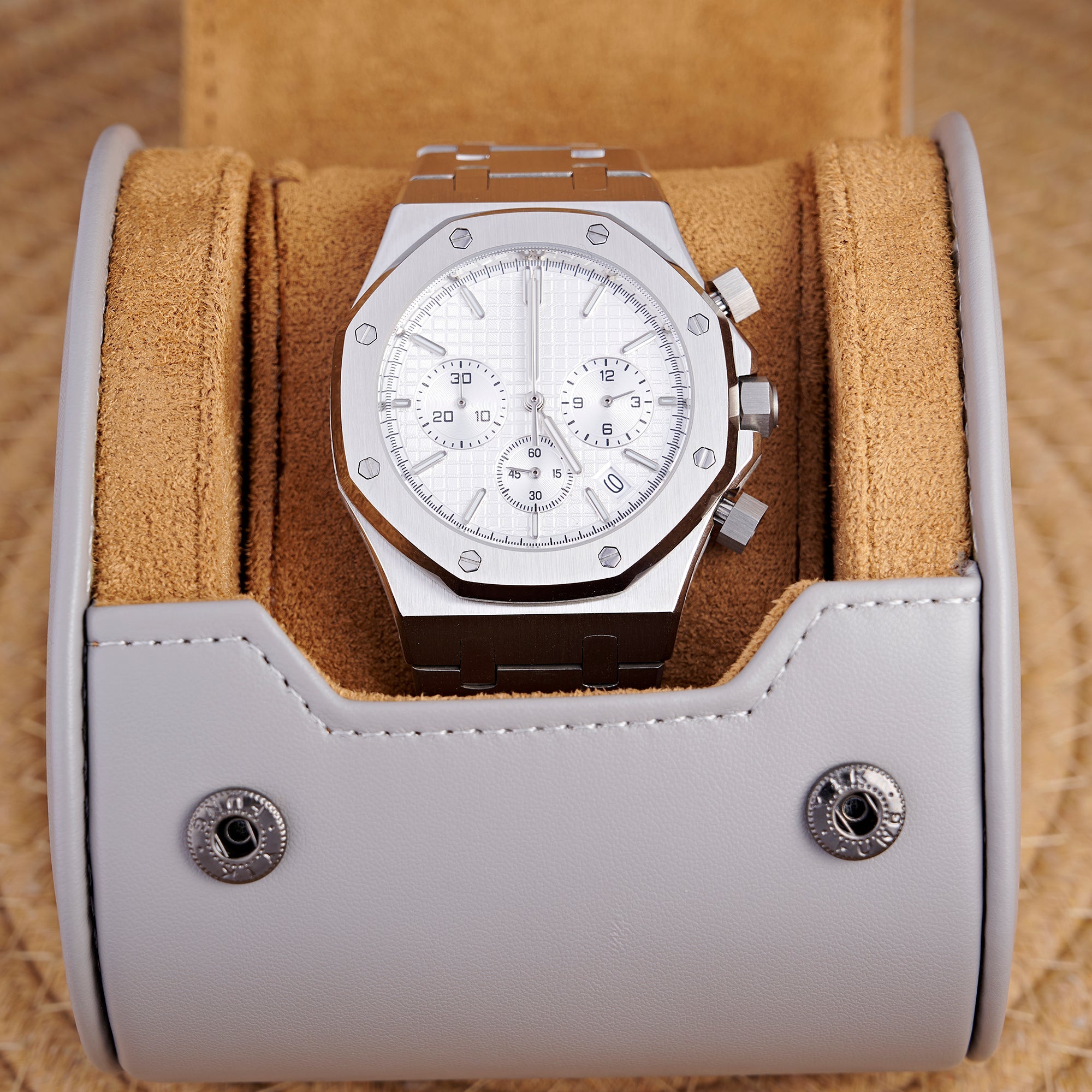 SEIKOAK SILVER WHITE DIAL