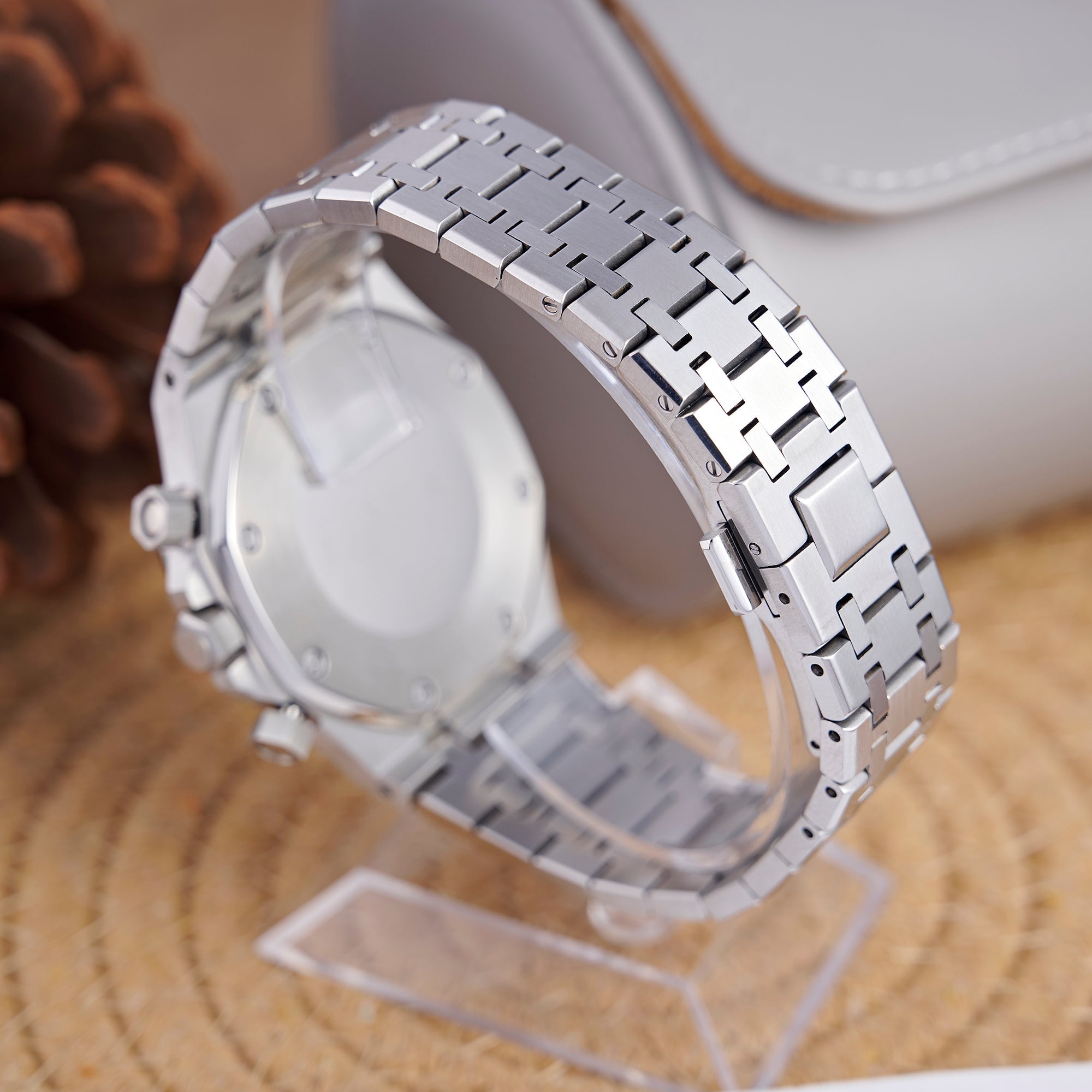 SEIKOAK SILVER NAVY DIAL