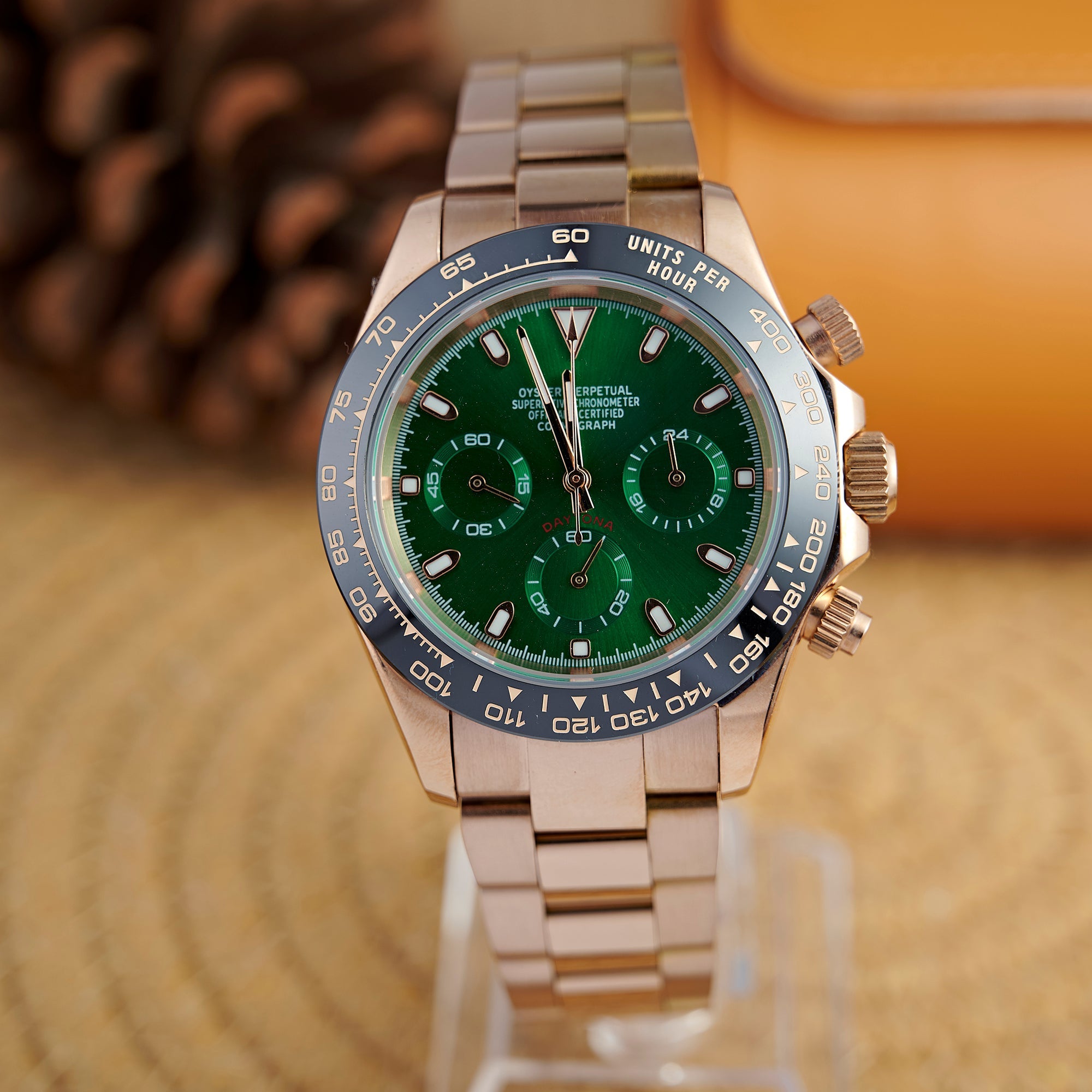 SEITONA ROSE GOLD AND GREEN