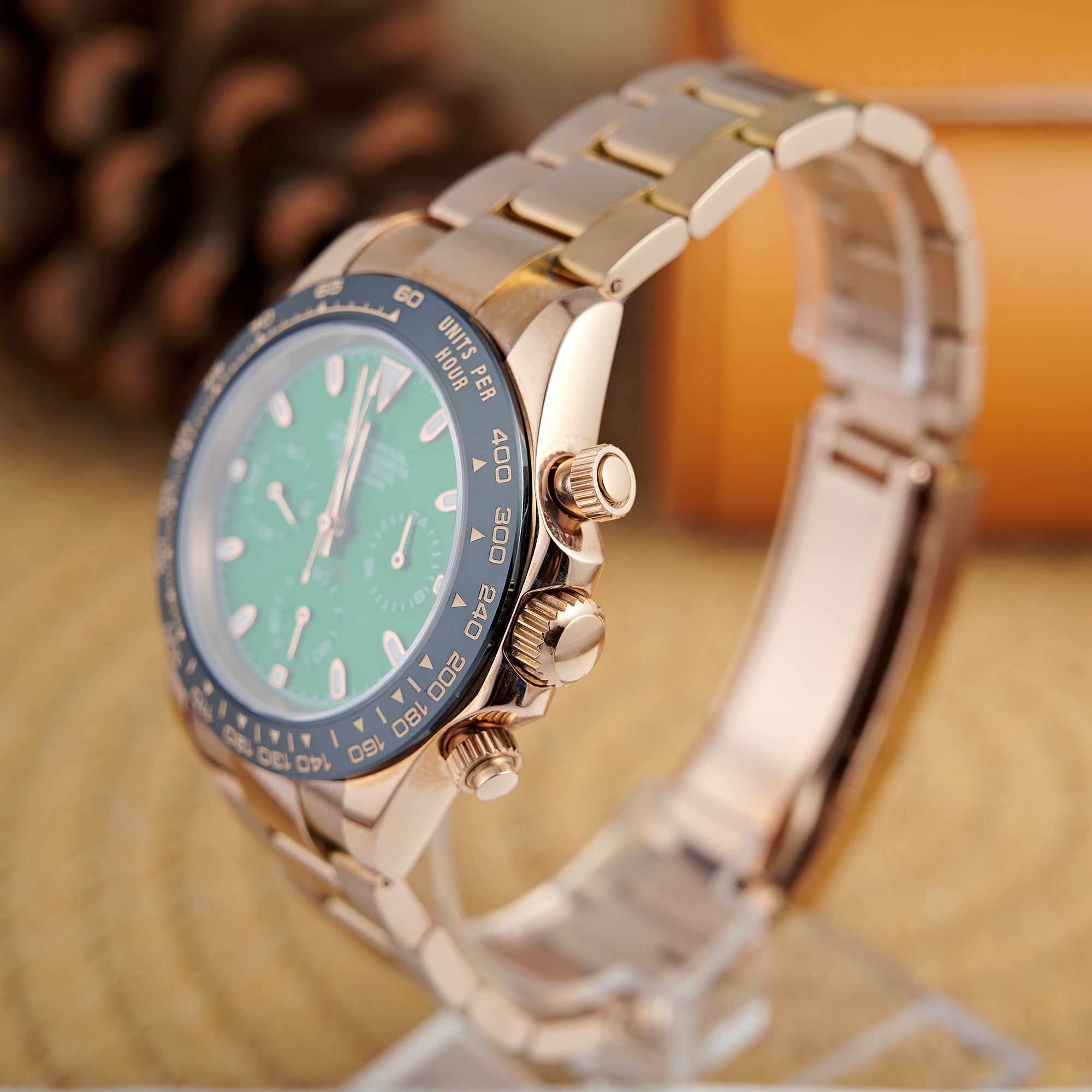 SEITONA ROSE GOLD AND GREEN
