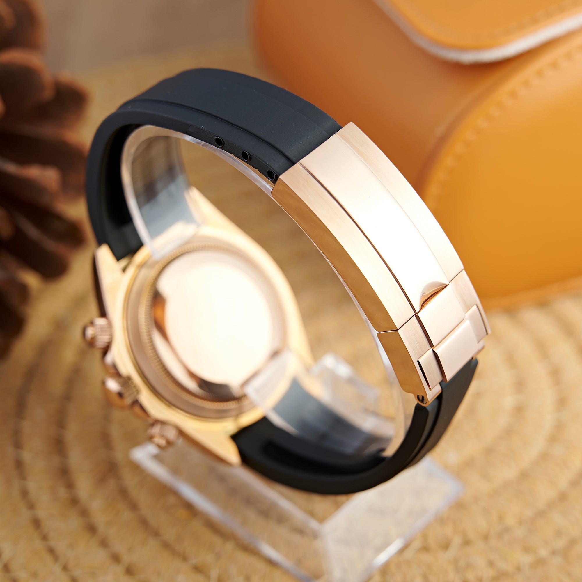 SEITONA TWO TONE ROSE GOLD OYSTER FLEX