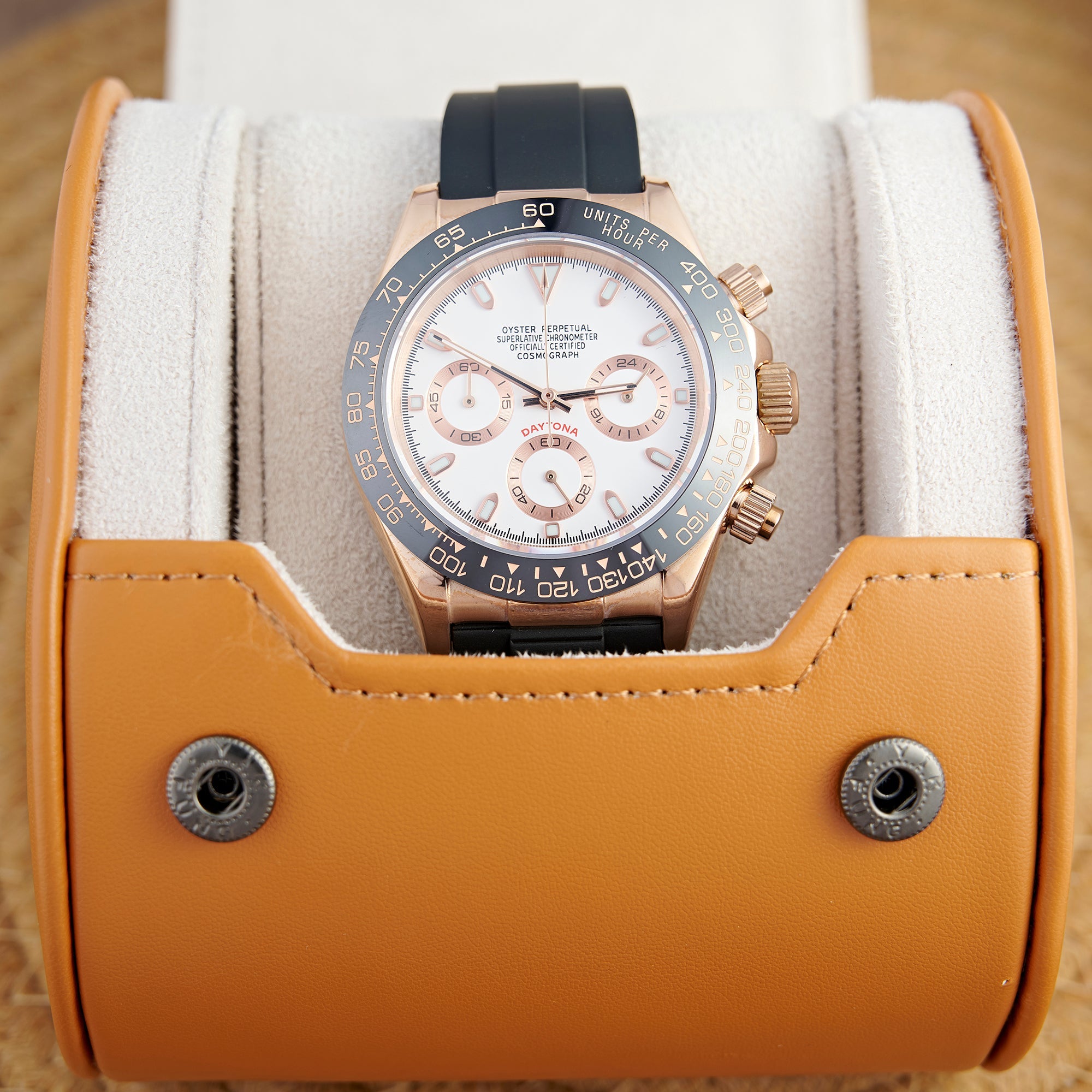 SEITONA TWO TONE ROSE GOLD OYSTER FLEX