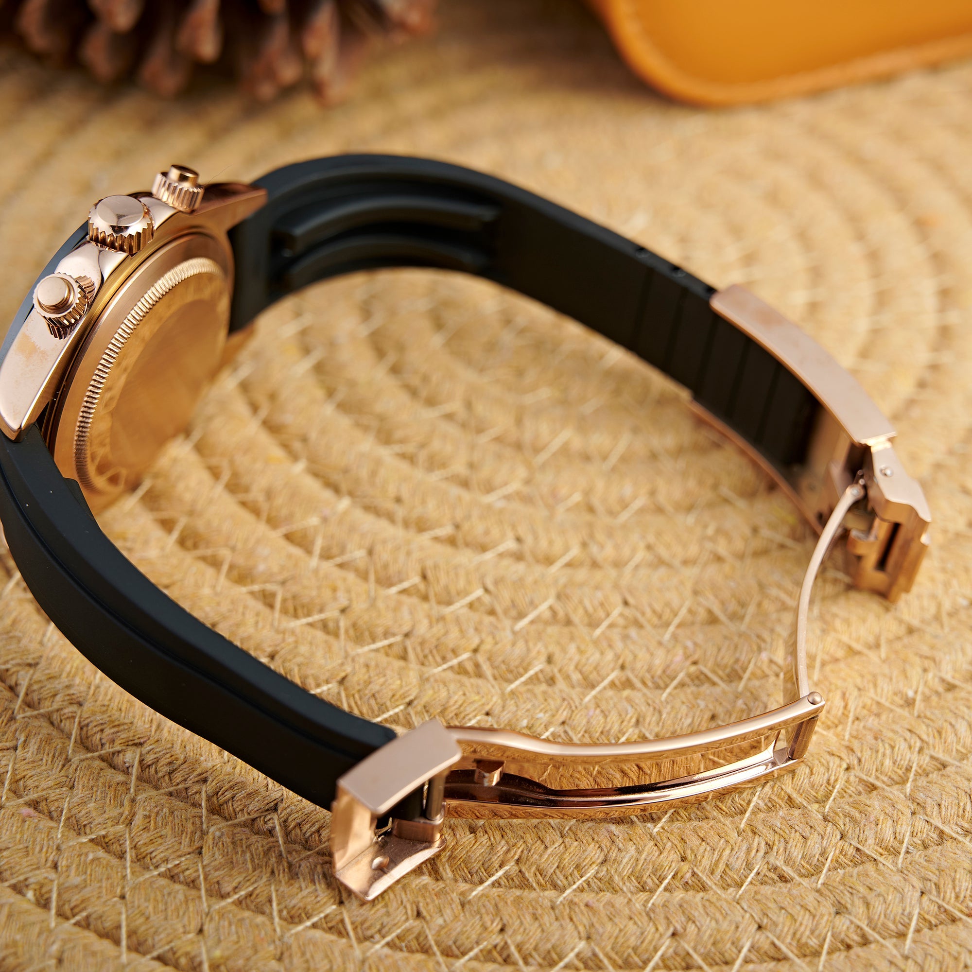 SEITONA TWO TONE ROSE GOLD OYSTER FLEX
