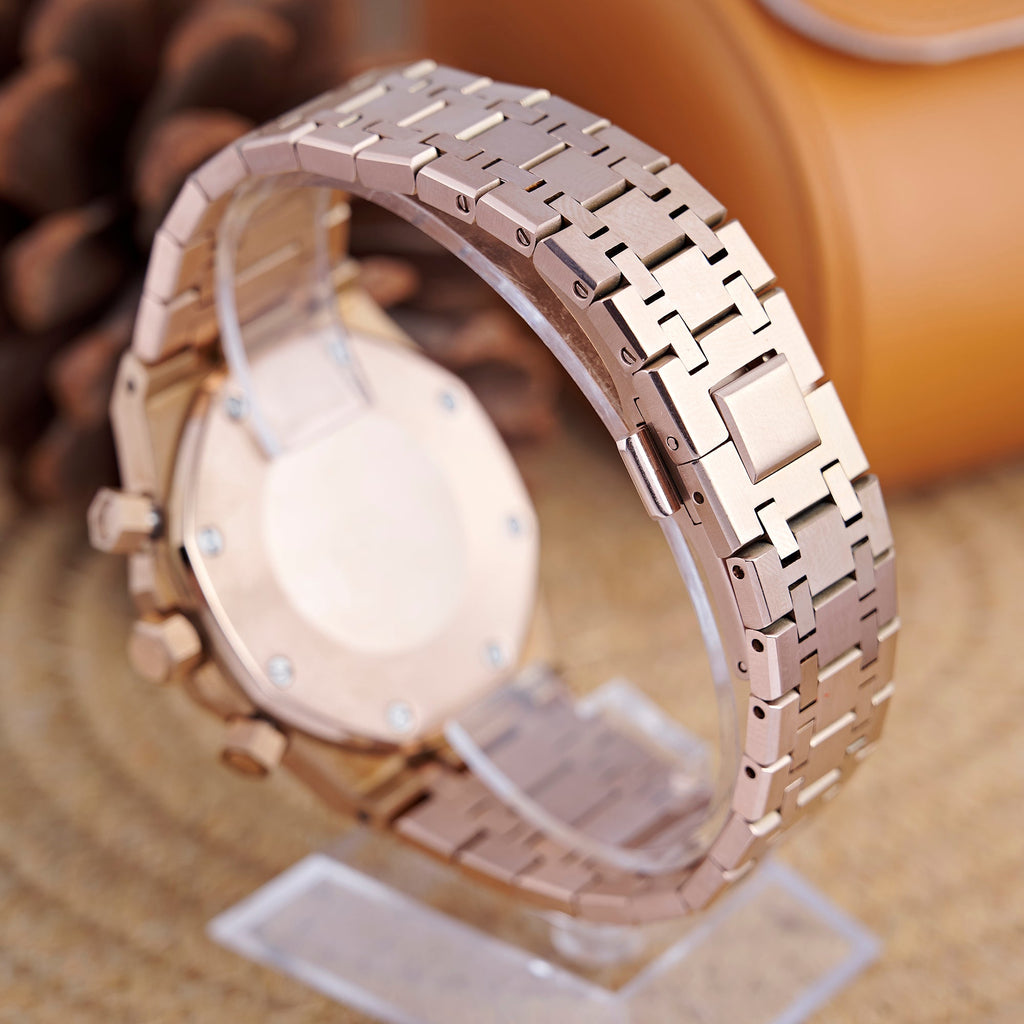 SEIKOAK ROSE GOLD GREEN DIAL