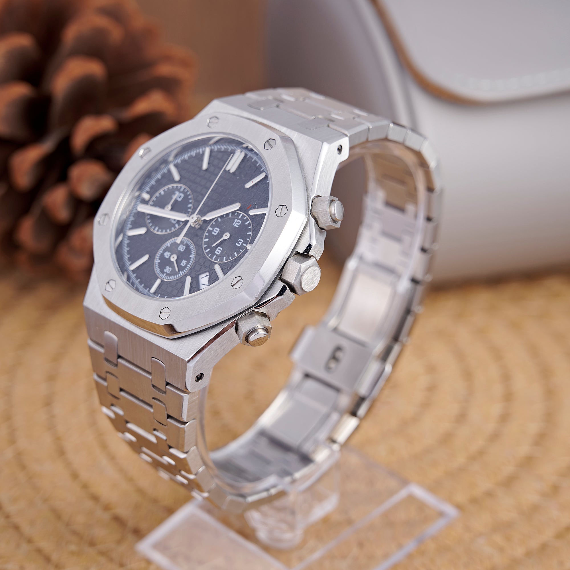 SEIKOAK SILVER AND BLACK