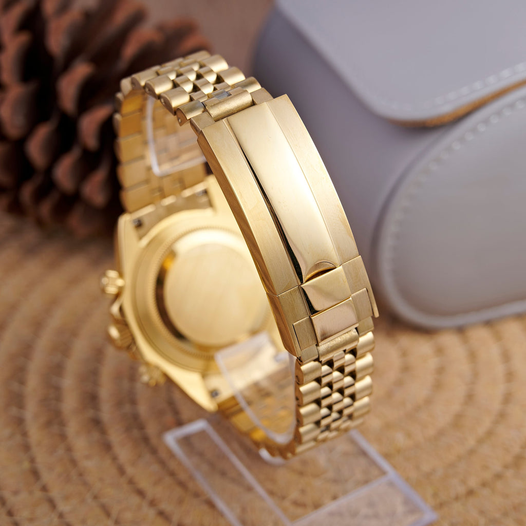 SEITONA GOLD BLACK TRIM DIAMOND DIAL
