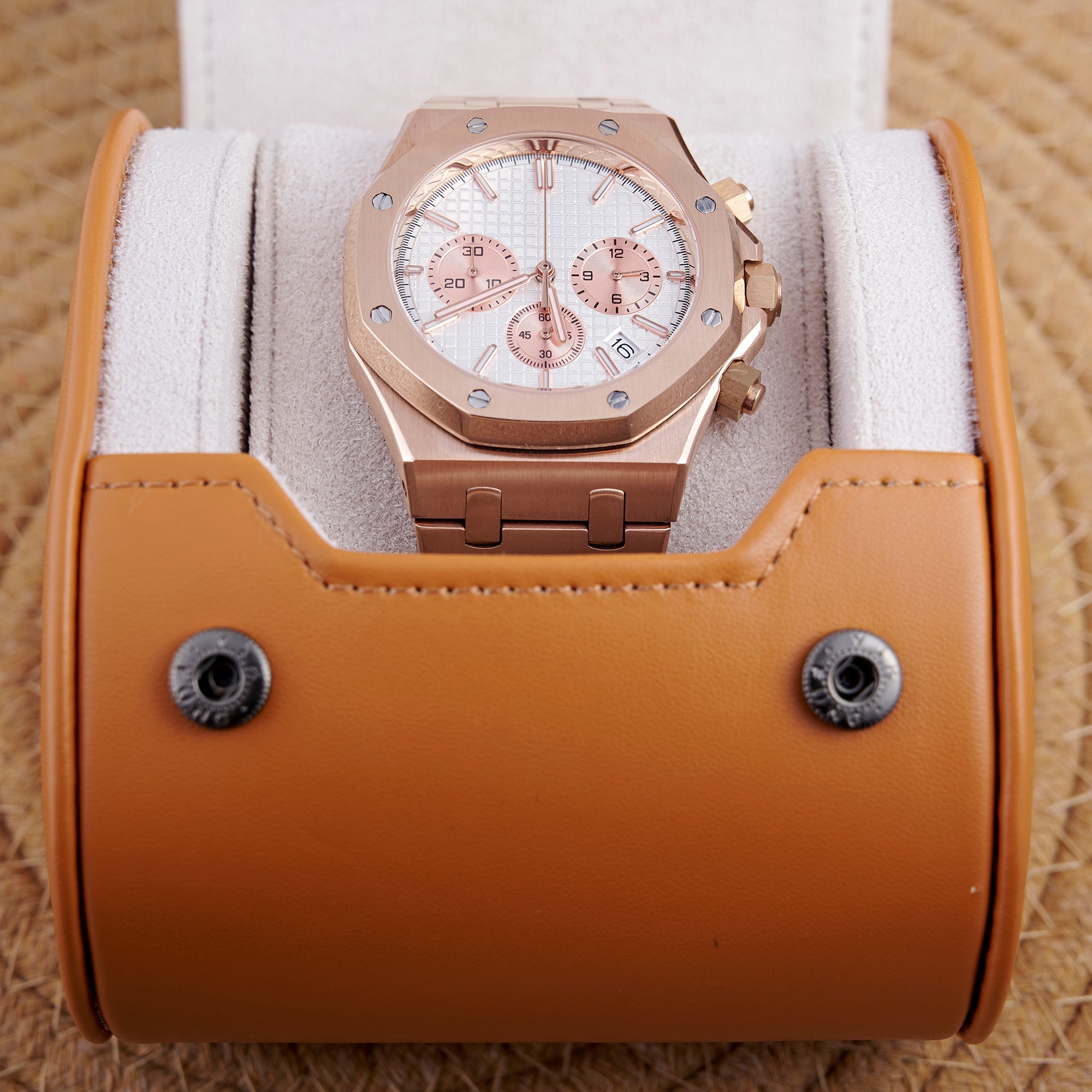 SEIKOAK ROSE GOLD WHITE DIAL