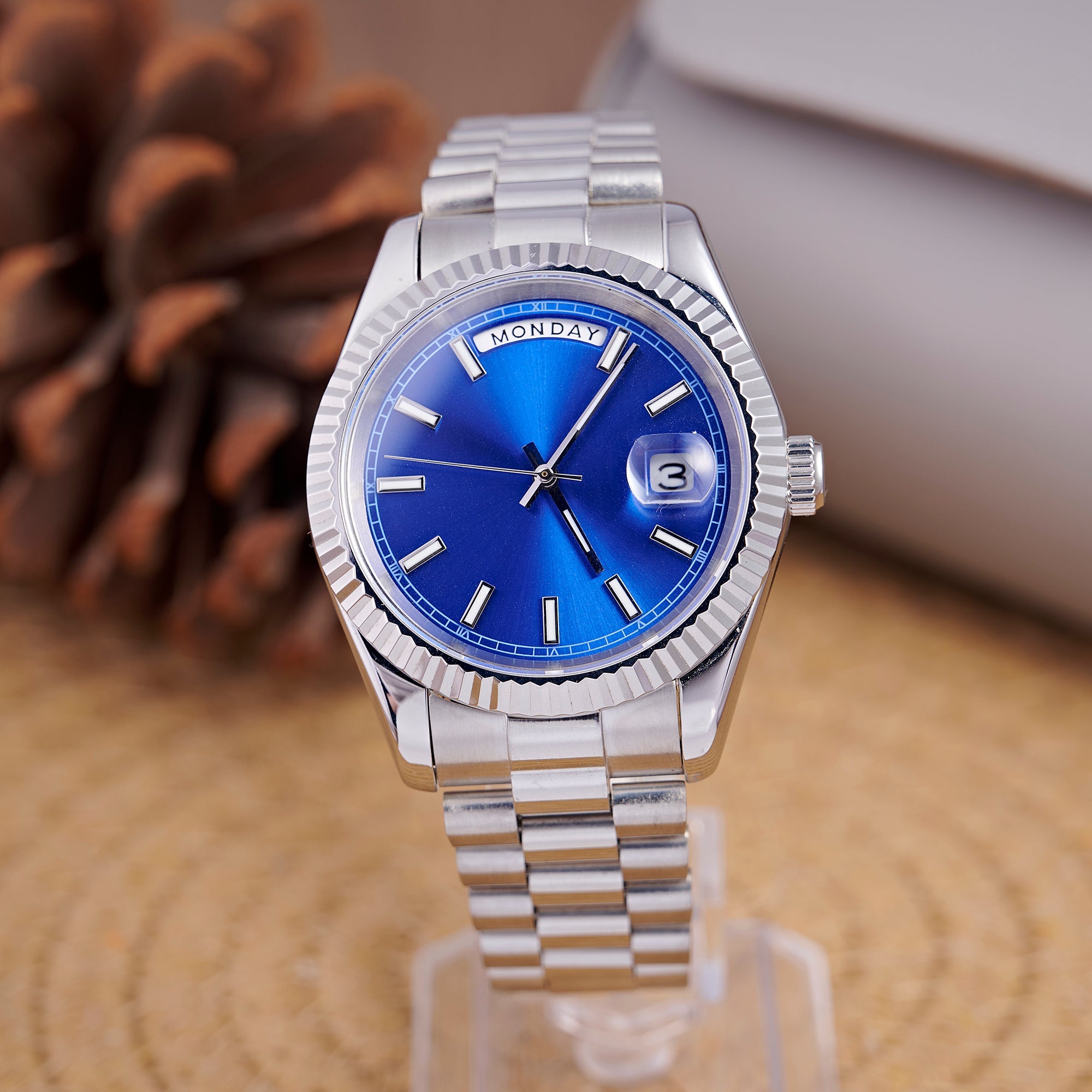 SEIKODAY DATE BLUE