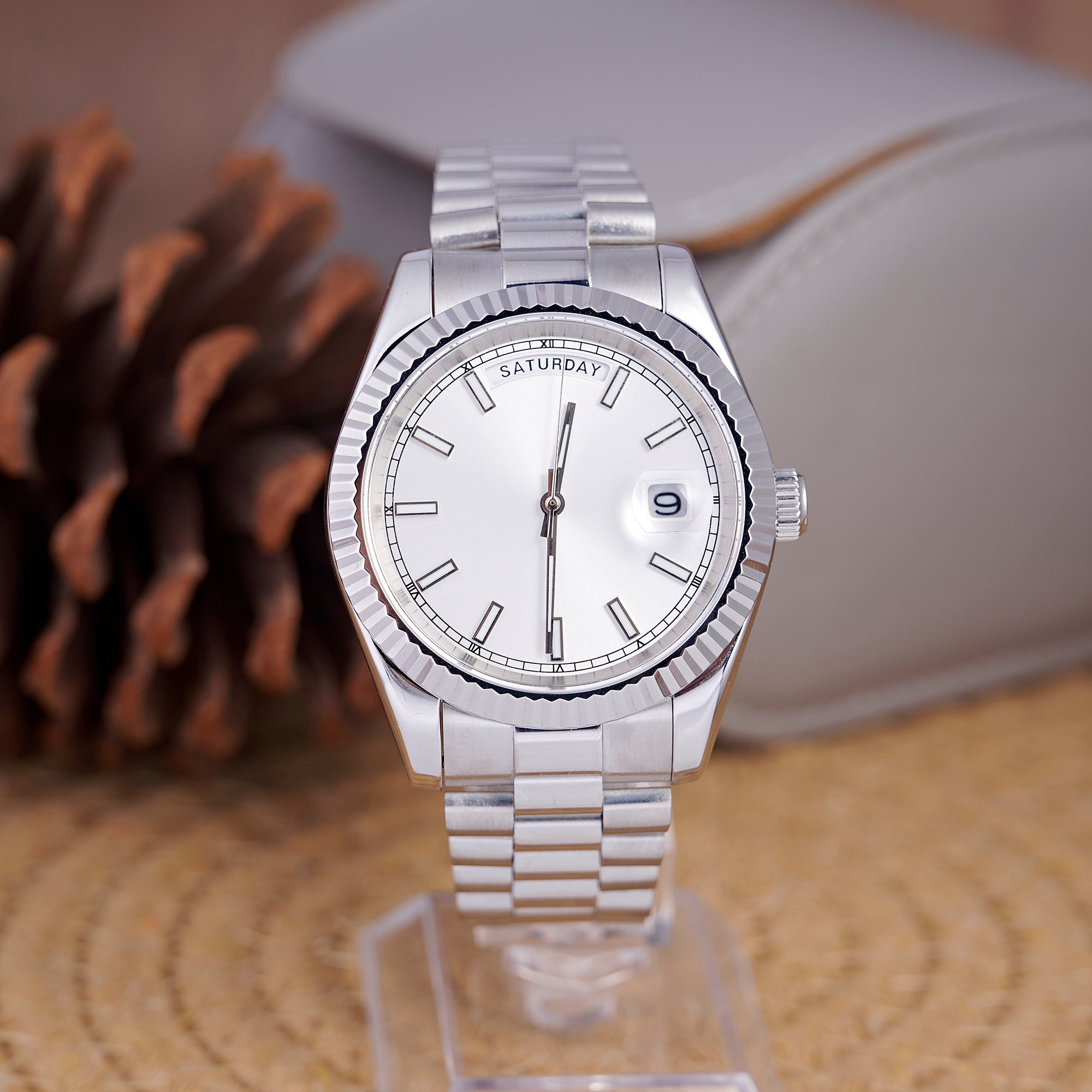 SEIKODAY DATE WHITE