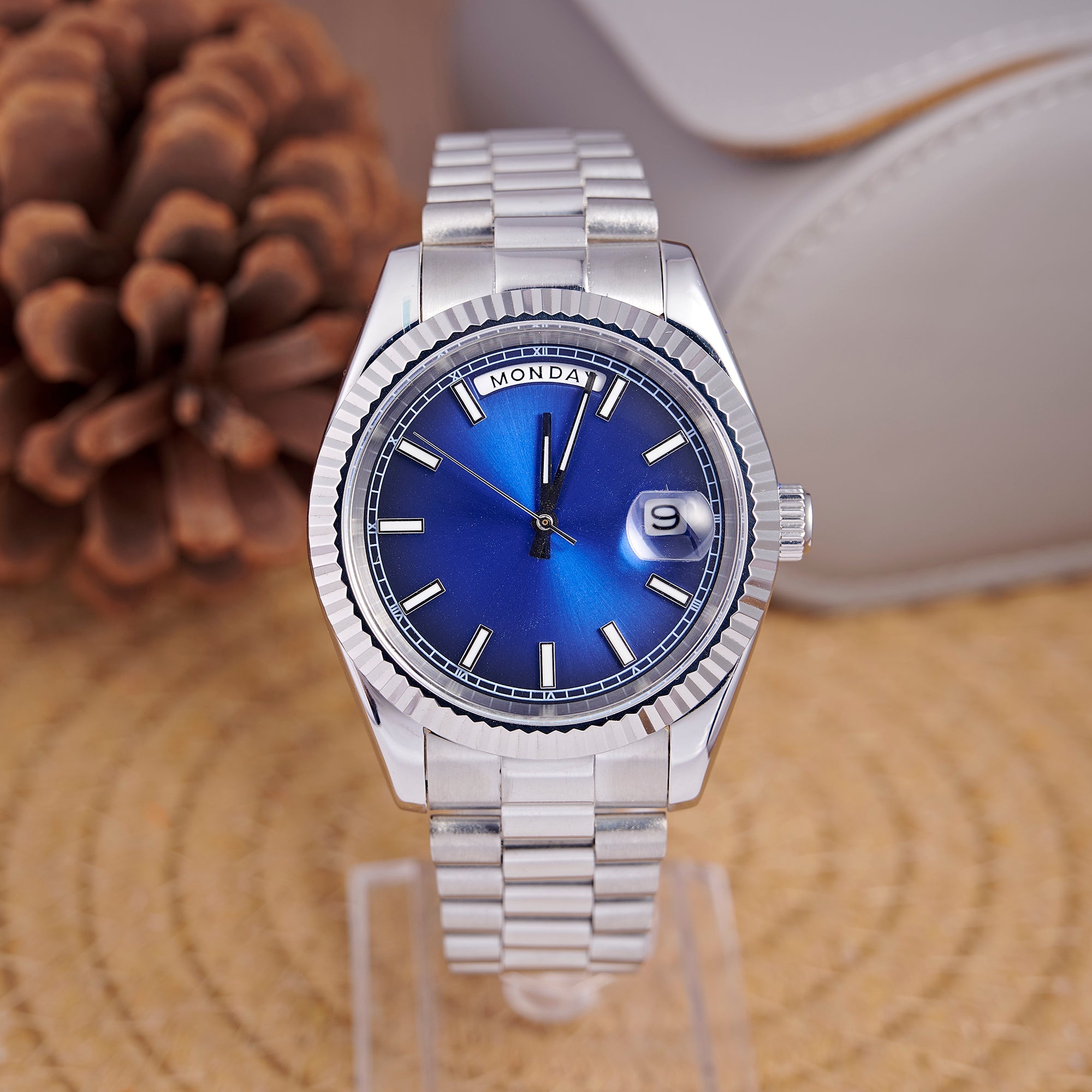 SEIKODAY DATE DARK BLUE