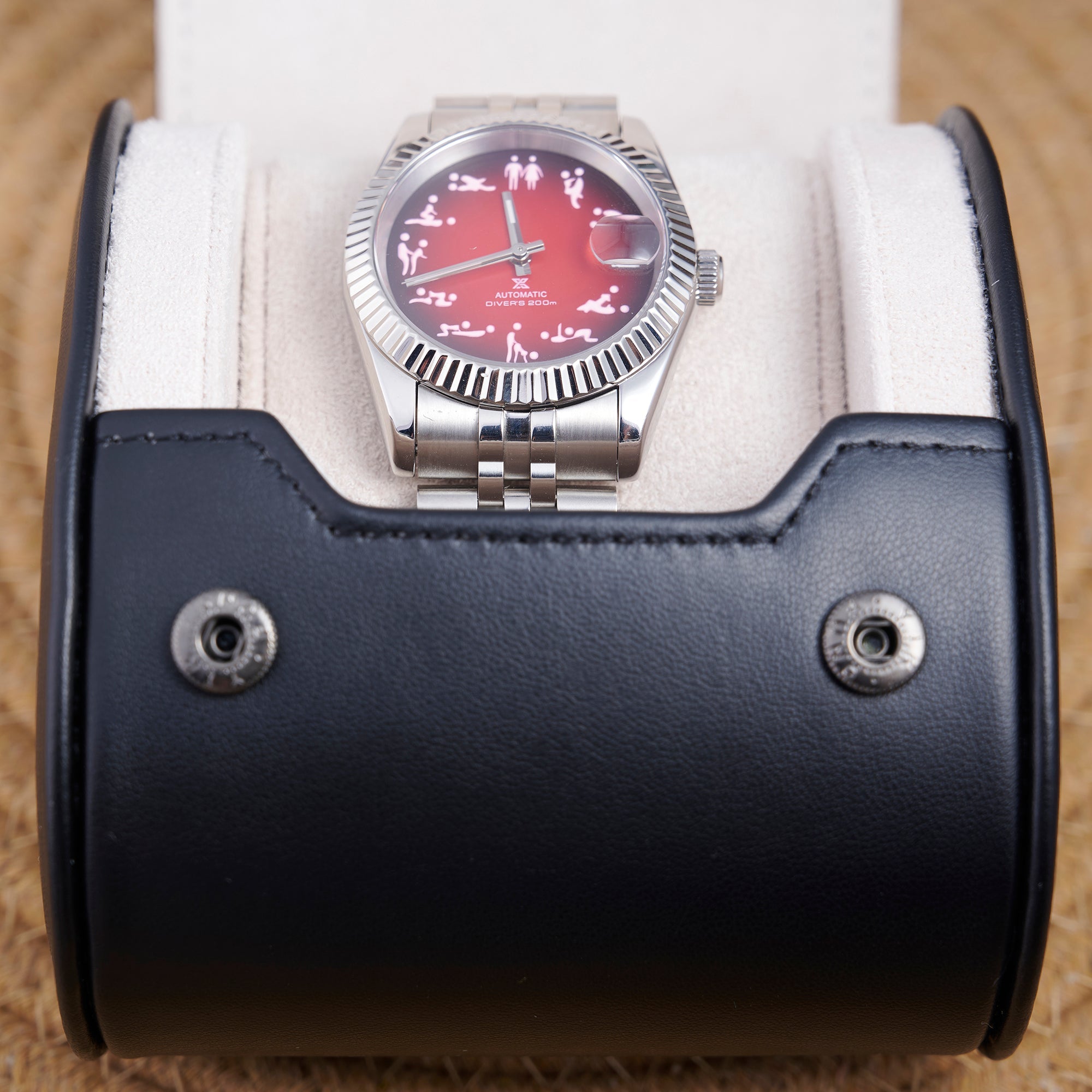 SEIKOJUST HIS HERS RED