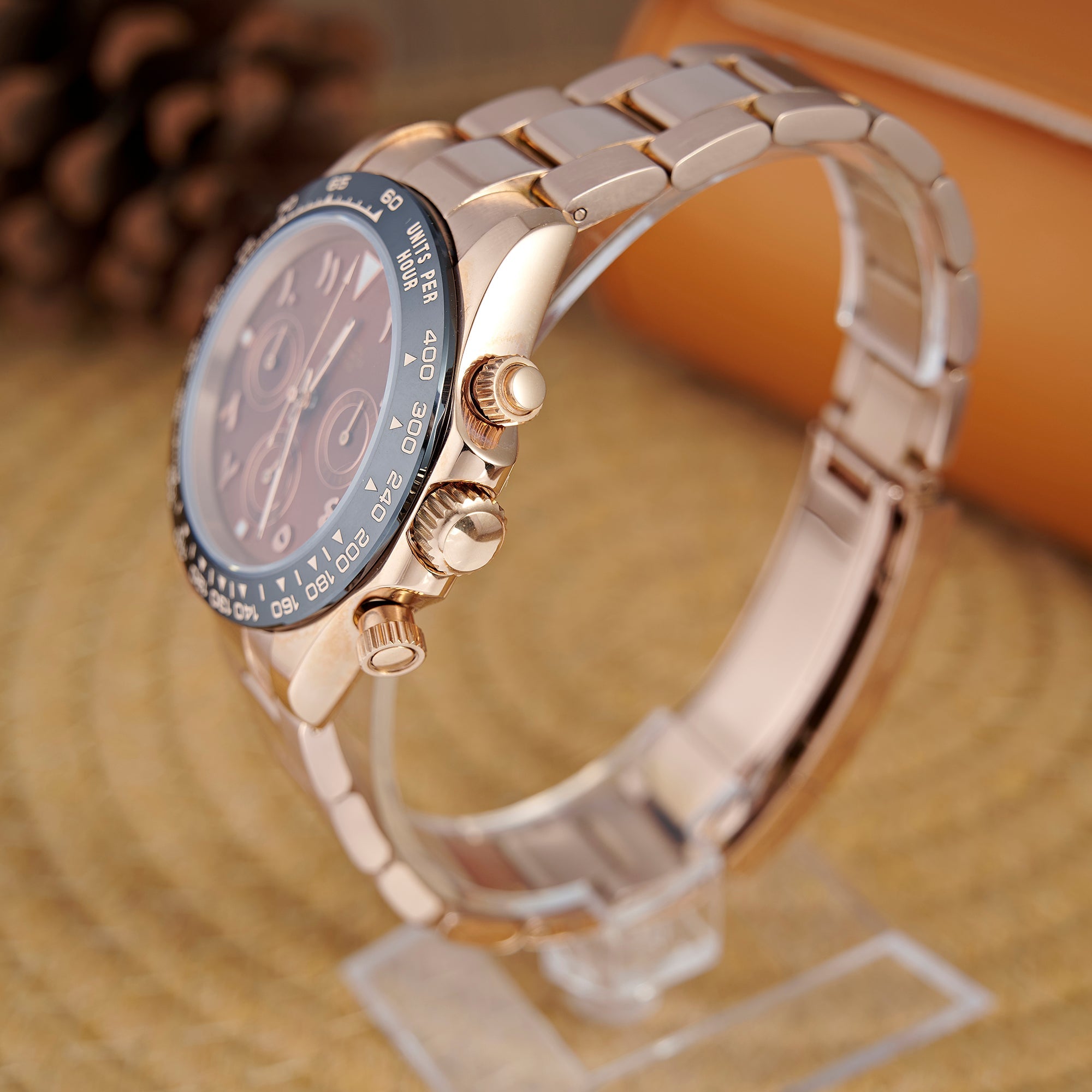 SEITONA ROSE GOLD BLACK TRIM
